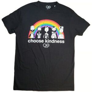 Queer Eye Black Rainbow Pride Choose Kindness XL Tee | LGBTQ